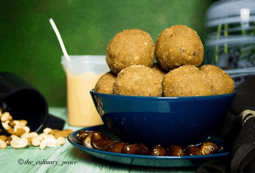 Multigrain Peanut Butter Ladoo
