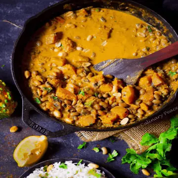 pumpkin black eyed peas curry