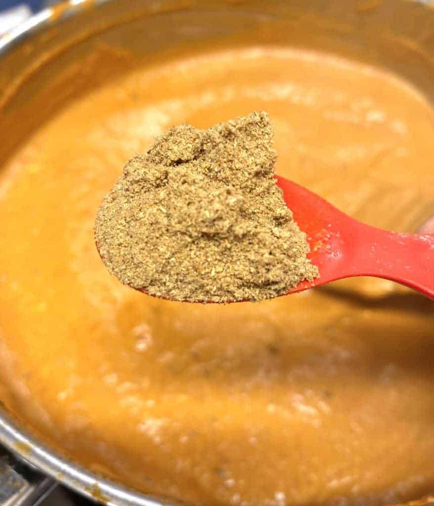 Dum Aloo is a spicy, creamy Indian curry made with baby potatoes