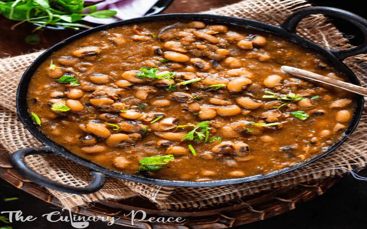 Black Eyed Peas Masala